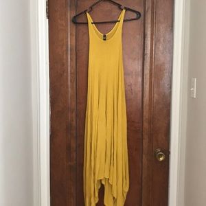 Yellow Knit Dress